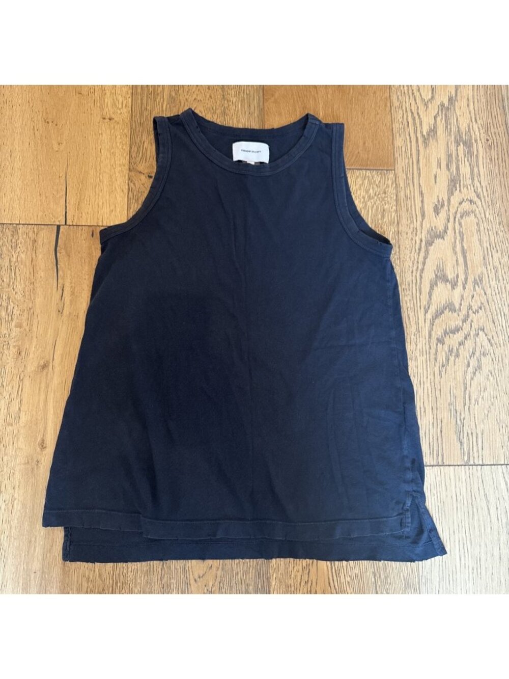 Current/Elliott 100% Cotton Sleeveless Tank Black Size 1